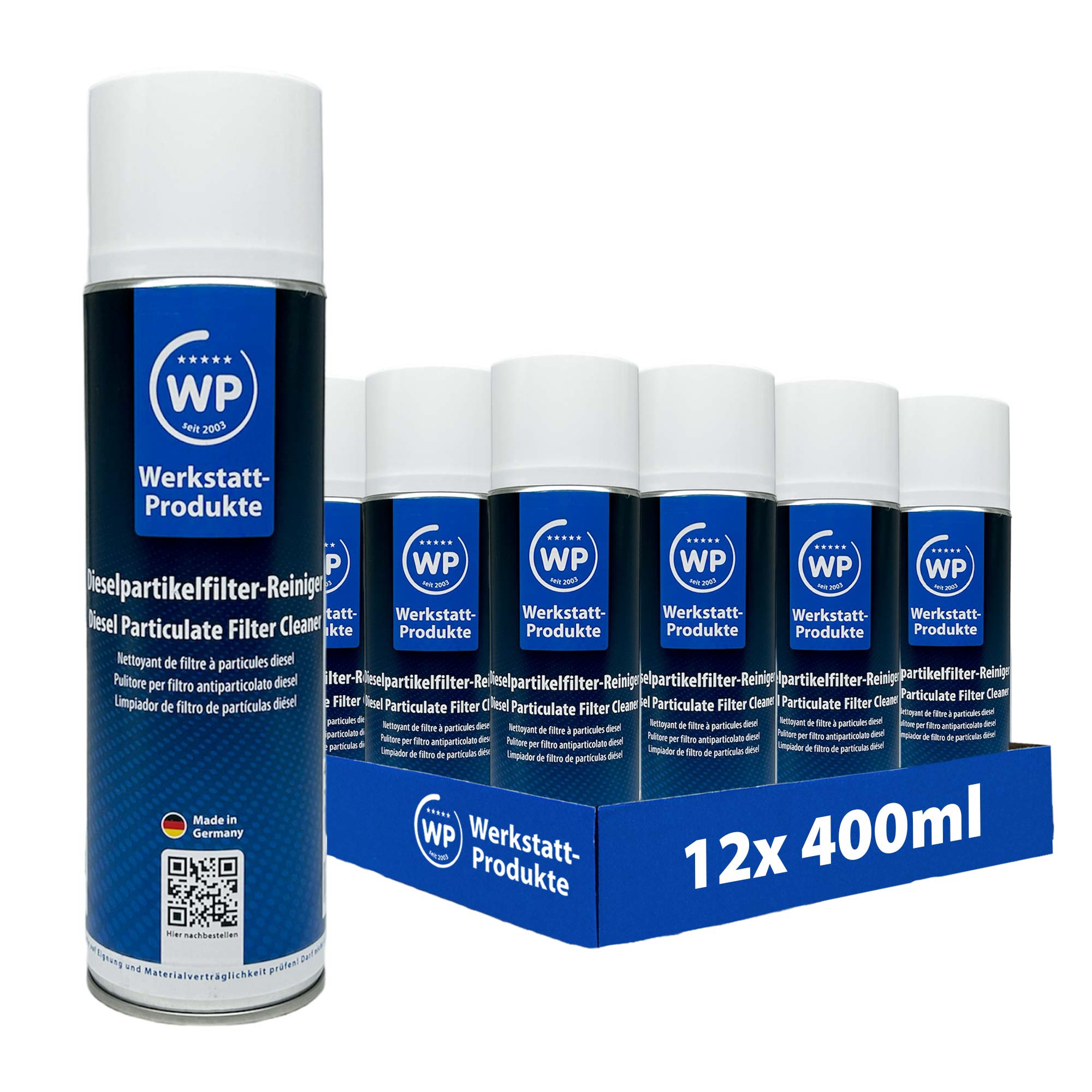 12x WP Dieselpartikelfilter-Reiniger 400ml