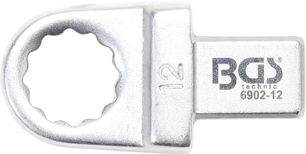 Einsteck-Ringschlüssel | 12 mm | Aufnahme 9 x 12 mm - BGS 6902-12