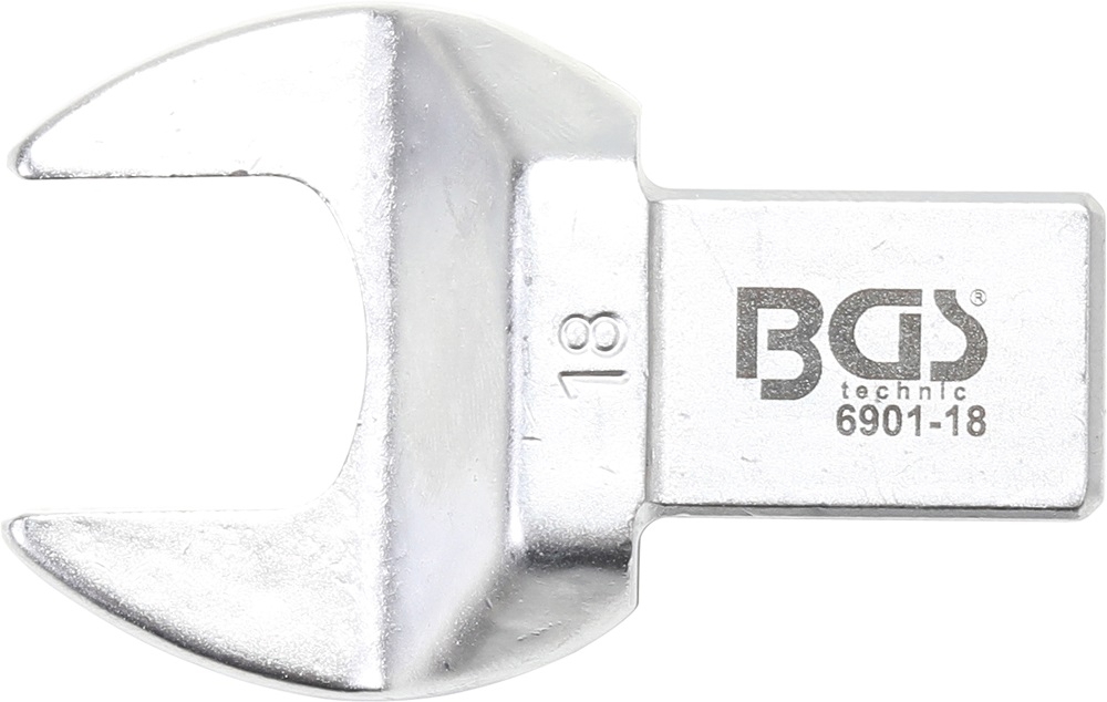 Einsteck-Maulschlüssel | 18 mm | Aufnahme 14 x 18 - BGS 6901-18