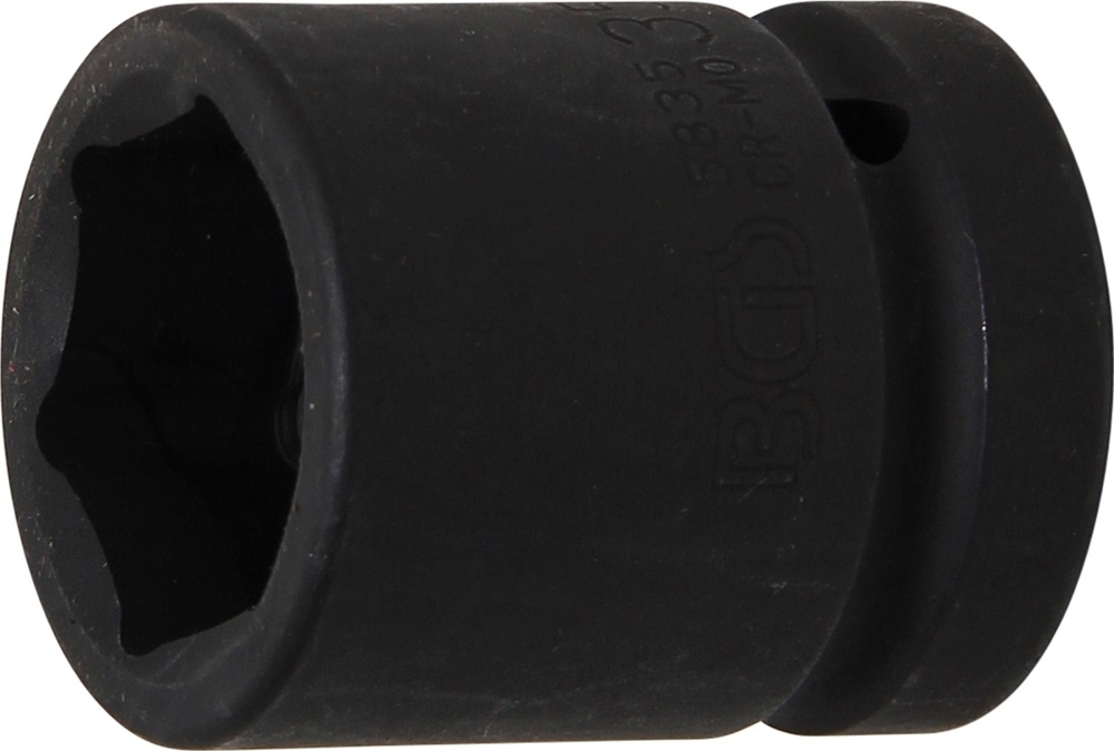 Kraft-Steckschlüssel-Einsatz Sechskant | Antrieb Innenvierkant 25 mm (1") | SW 35 mm - BGS 5835