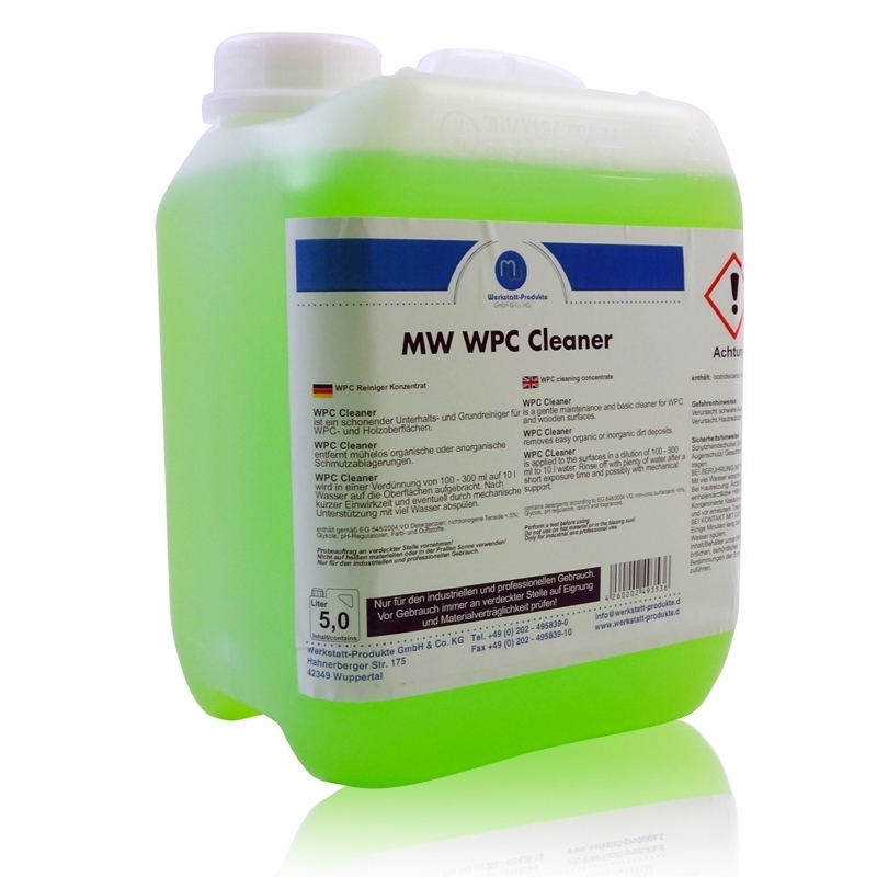 MW WPC BPC Cleaner Reiniger 5L Konzentrat