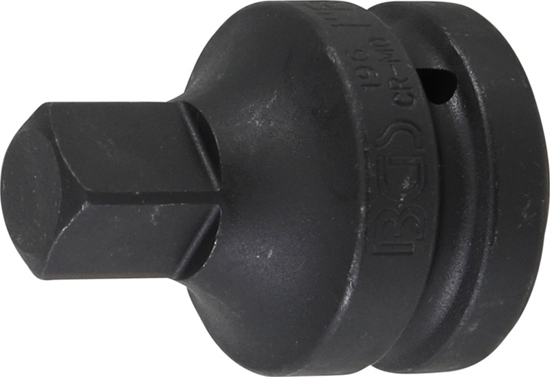 Kraft-Steckschlüssel-Adapter | Innenvierkant 25 mm (1") - Außenvierkant 20 mm (3/4") BGS 196