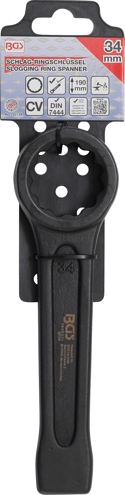 Schlag-Ringschlüssel | SW 34 mm - BGS 35134