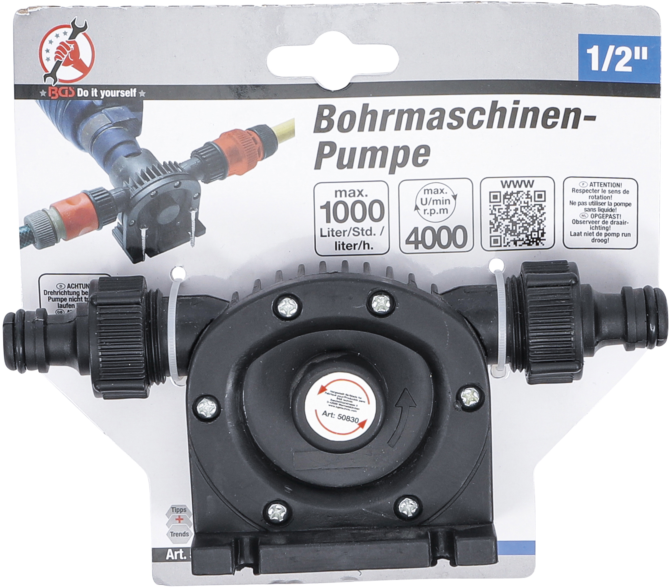 Bohrmaschinen-Pumpe BGS 50830