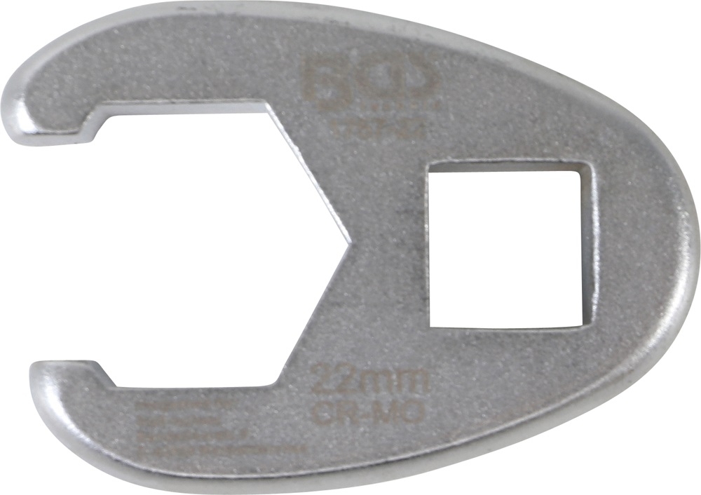 Hahnenfußschlüssel | Antrieb Innenvierkant 12,5 mm (1/2") | SW 22 mm - BGS 1757-22