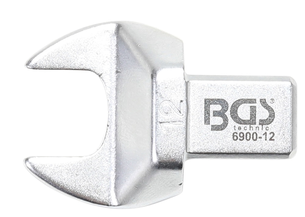 Einsteck-Maulschlüssel | 12 mm | Aufnahme 9 x 12 mm - BGS 6900-12