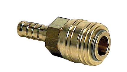 Druckluft-Kupplung mit Tülle  6 mm