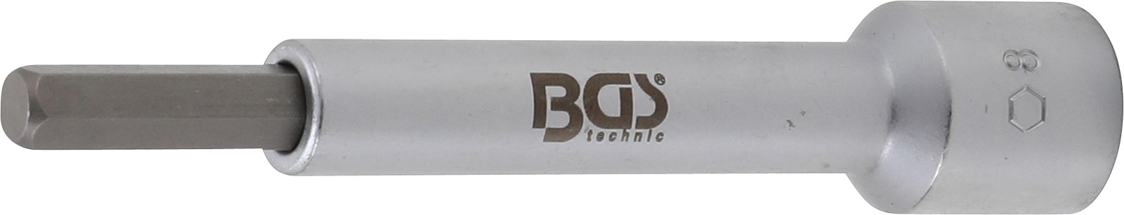 Bit-Einsatz | Antrieb Innenvierkant 12,5 mm (1/2") | Innensechskant 8 mm - BGS 2087-H8