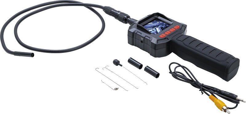 Endoskop-Farbkamera mit TFT-Monitor | Kamerakopf Ø 8 mm - BGS 63216