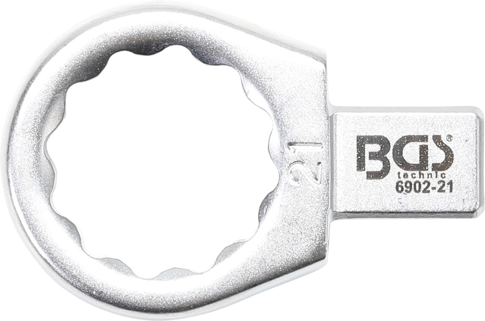 Einsteck-Ringschlüssel | 21 mm | Aufnahme 9 x 12 mm - BGS 6902-21