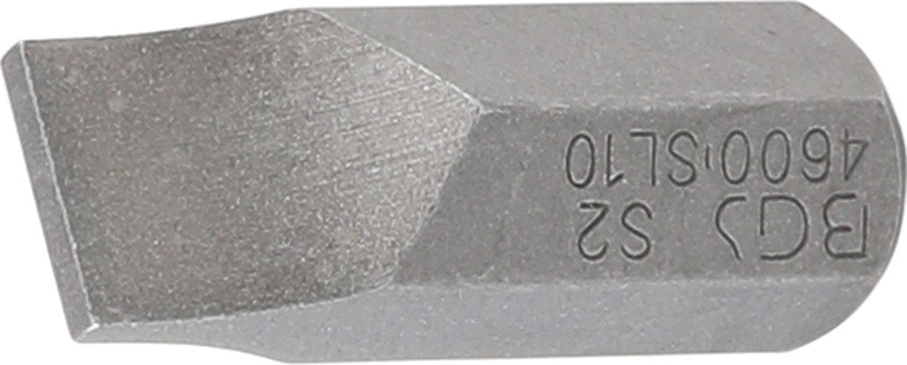 Bit | Antrieb Außensechskant 10 mm (3/8") | Schlitz 10 mm - BGS 4600