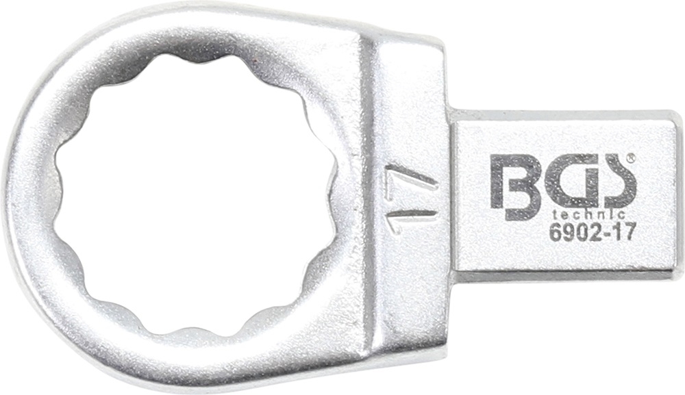 Einsteck-Ringschlüssel | 17 mm | Aufnahme 9 x 12 mm - BGS 6902-17
