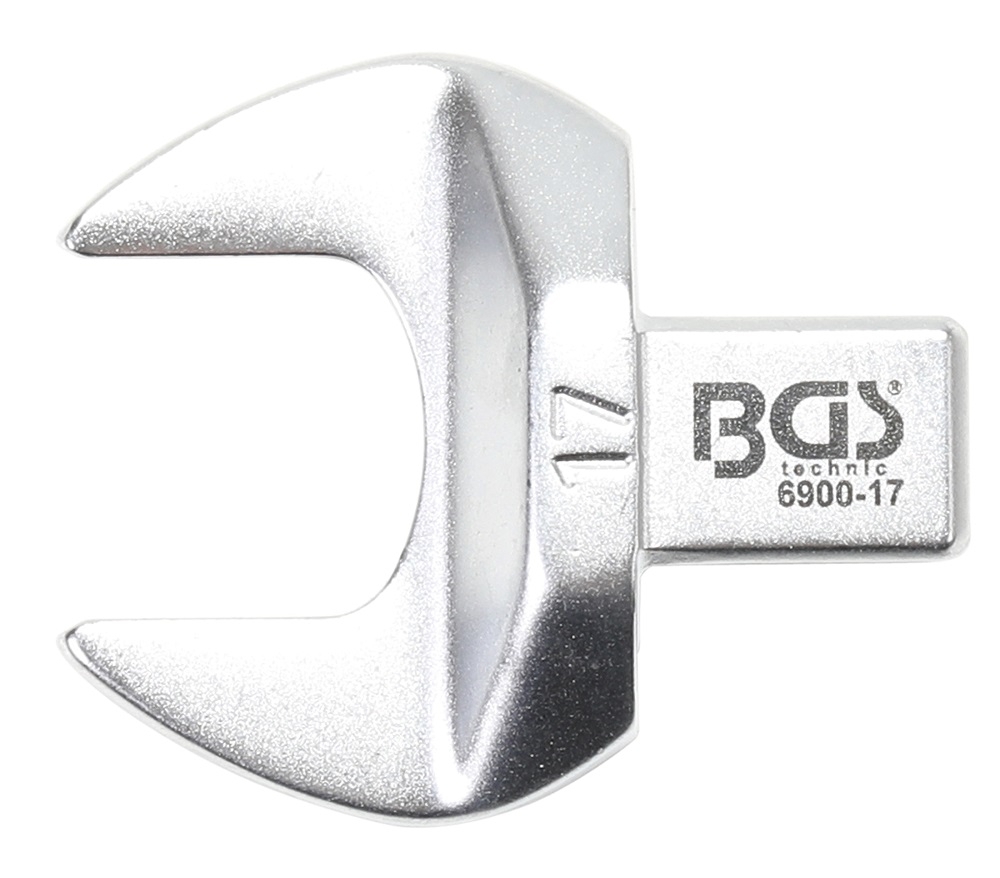 Einsteck-Maulschlüssel | 17 mm | Aufnahme 9 x 12 mm - BGS 6900-17