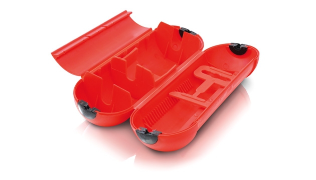 Kunststoffbox Safety für aussen, rot