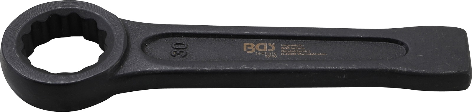 Schlag-Ringschlüssel | SW 30 mm - BGS 35130