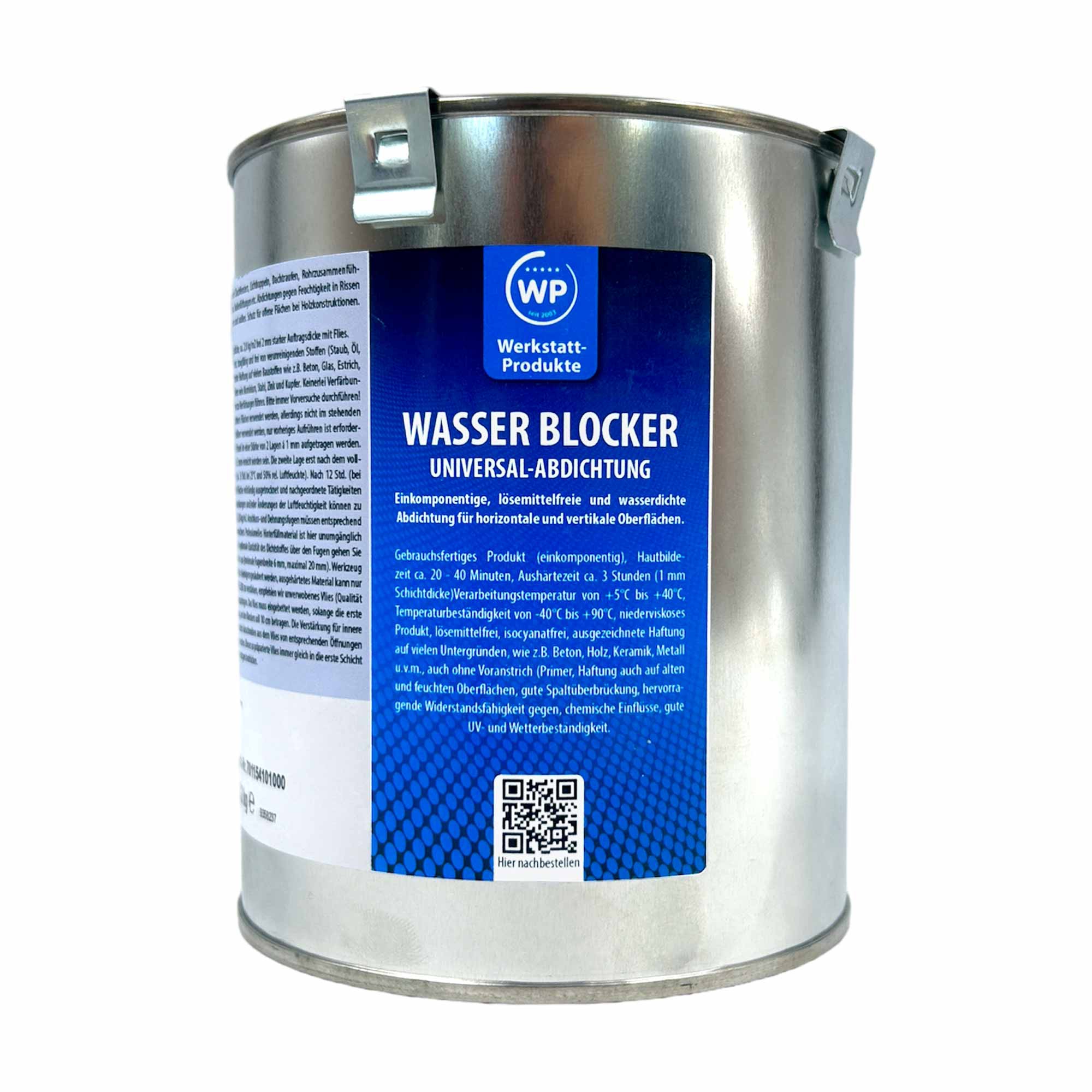 WP Wasser Blocker  Dichtmasse grau - Dose 1,2 kg