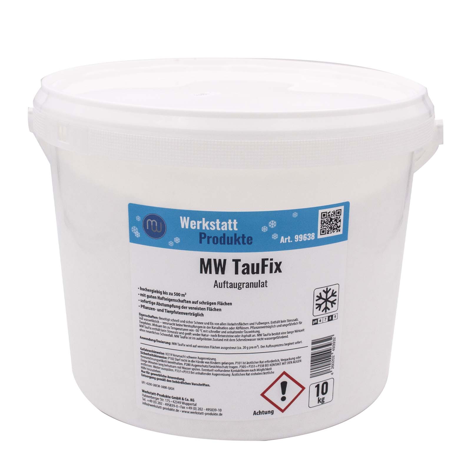 MW TauFix Auftaugranulat (kein Streusalz) bis -50°C 10 kg