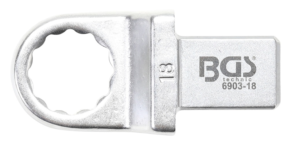 Einsteck-Ringschlüssel | 18 mm | Aufnahme 14 x 18 - BGS 6903-18