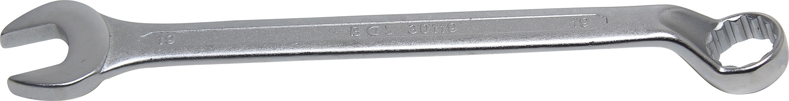 Maul-Ringschlüssel, gekröpft | SW 19 mm - BGS 30119