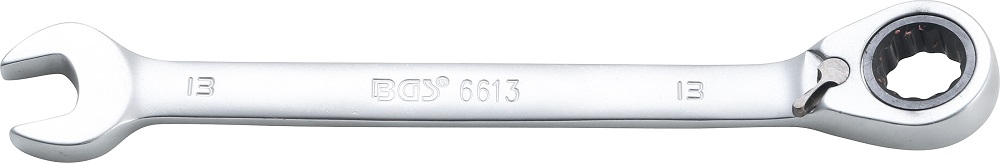 Ratschenring-Maulschlüssel | umschaltbar | SW 13 mm - BGS 6613