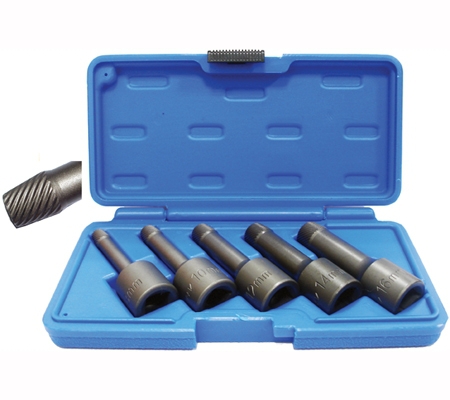 Spezial-Steckschlüsseleinsätze "Twist", 8-16 mm, 12,5 (1/2), 5-tlg. BGS 5261