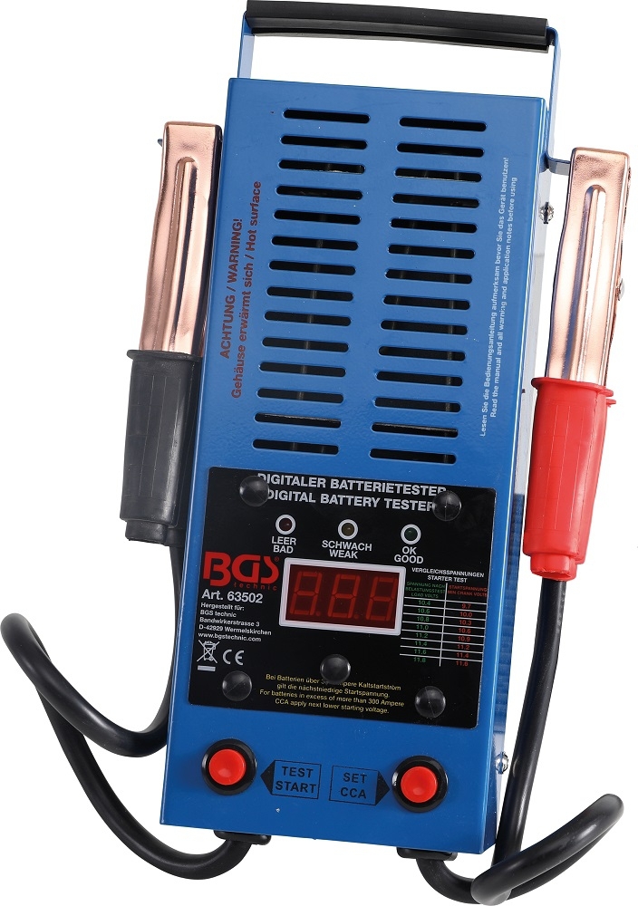 Digitaler Batterie-Tester - BGS 63502