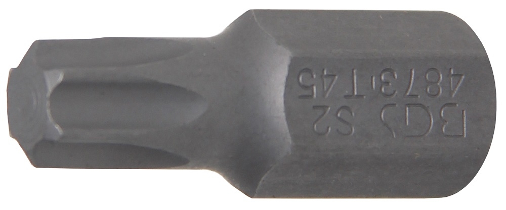 Bit | Antrieb Außensechskant 10 mm (3/8") | T-Profil (für Torx) T45 - BGS 4873