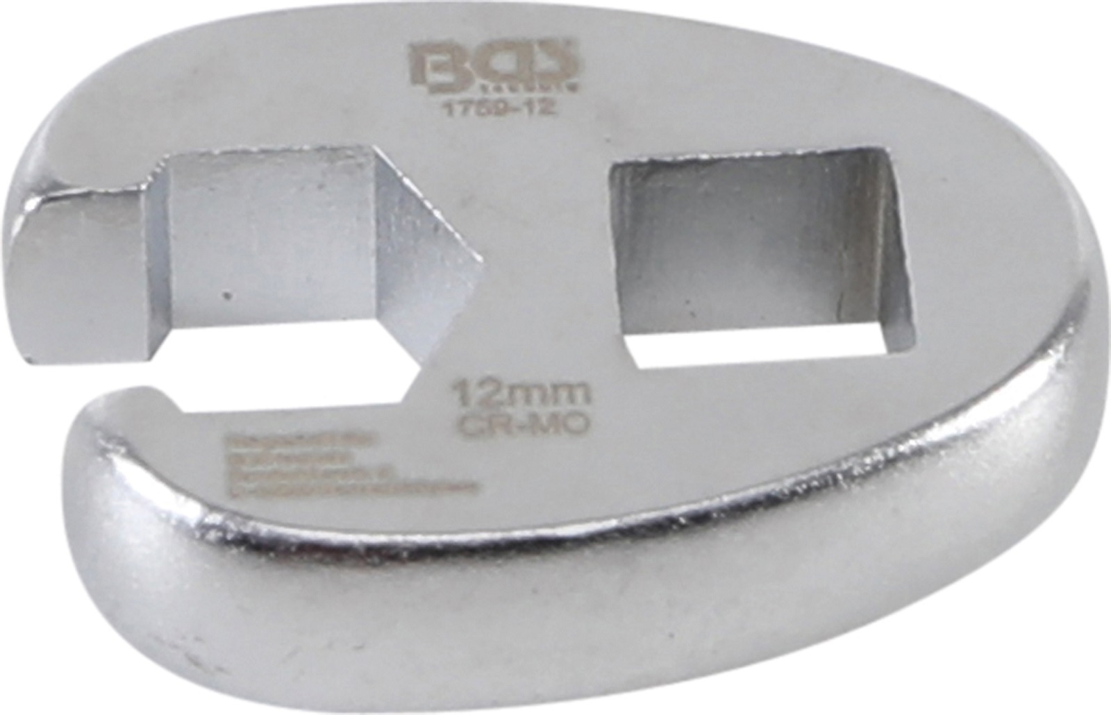 Hahnenfußschlüssel | Antrieb Innenvierkant 10 mm (3/8") | SW 12 mm - BGS 1756-12