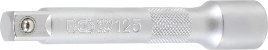 Verlängerung, 12,5 (1/2), 125 mm, matt verchromt BGS 3120