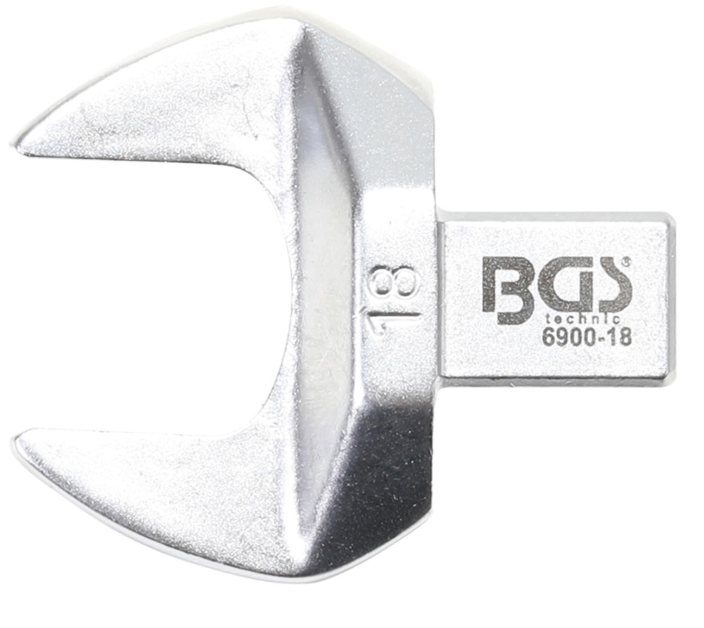 Einsteck-Maulschlüssel | 18 mm | Aufnahme 9 x 12 mm - BGS 6900-18