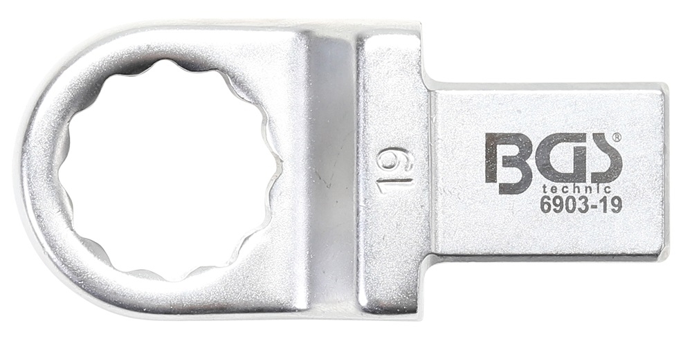 Einsteck-Ringschlüssel | 19 mm | Aufnahme 14 x 18 - BGS 6903-19