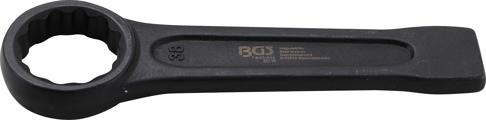 Schlag-Ringschlüssel | SW 38 mm - BGS 35138