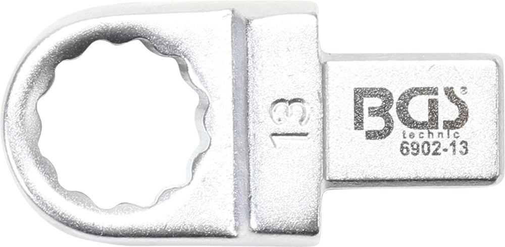 Einsteck-Ringschlüssel | 13 mm | Aufnahme 9 x 12 mm - BGS 6902-13
