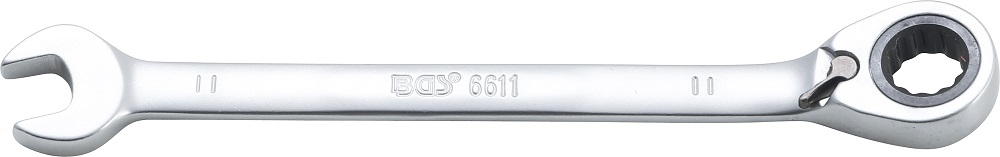 Ratschenring-Maulschlüssel | umschaltbar | SW 11 mm - BGS 6611