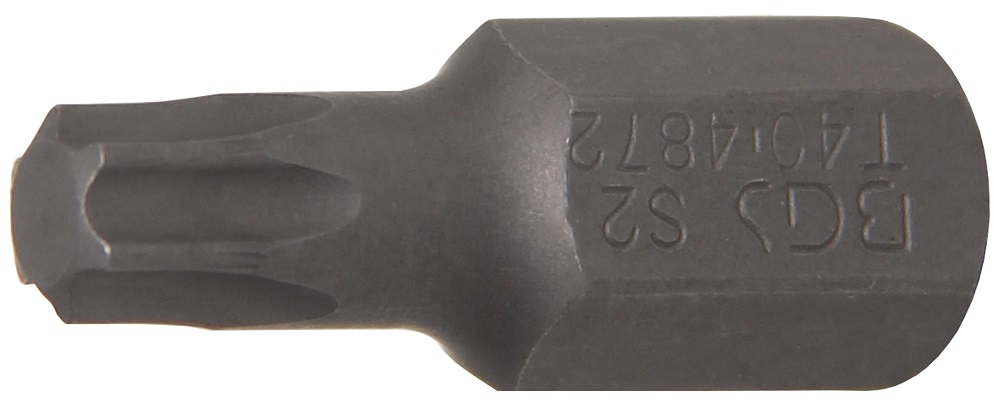 Bit | Antrieb Außensechskant 10 mm (3/8") | T-Profil (für Torx) T40 - BGS 4872
