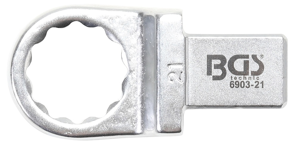 Einsteck-Ringschlüssel | 21 mm | Aufnahme 14 x 18 - BGS 6903-21