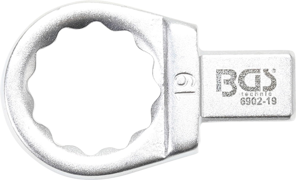 Einsteck-Ringschlüssel | 19 mm | Aufnahme 9 x 12 mm - BGS 6902-19